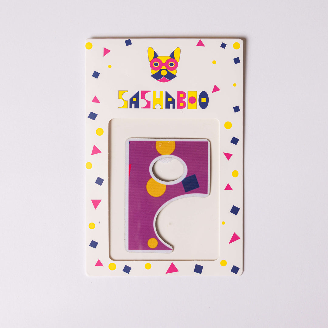 Letter P reusable alphabet patch for kids learning letters spelling names and creative educational play