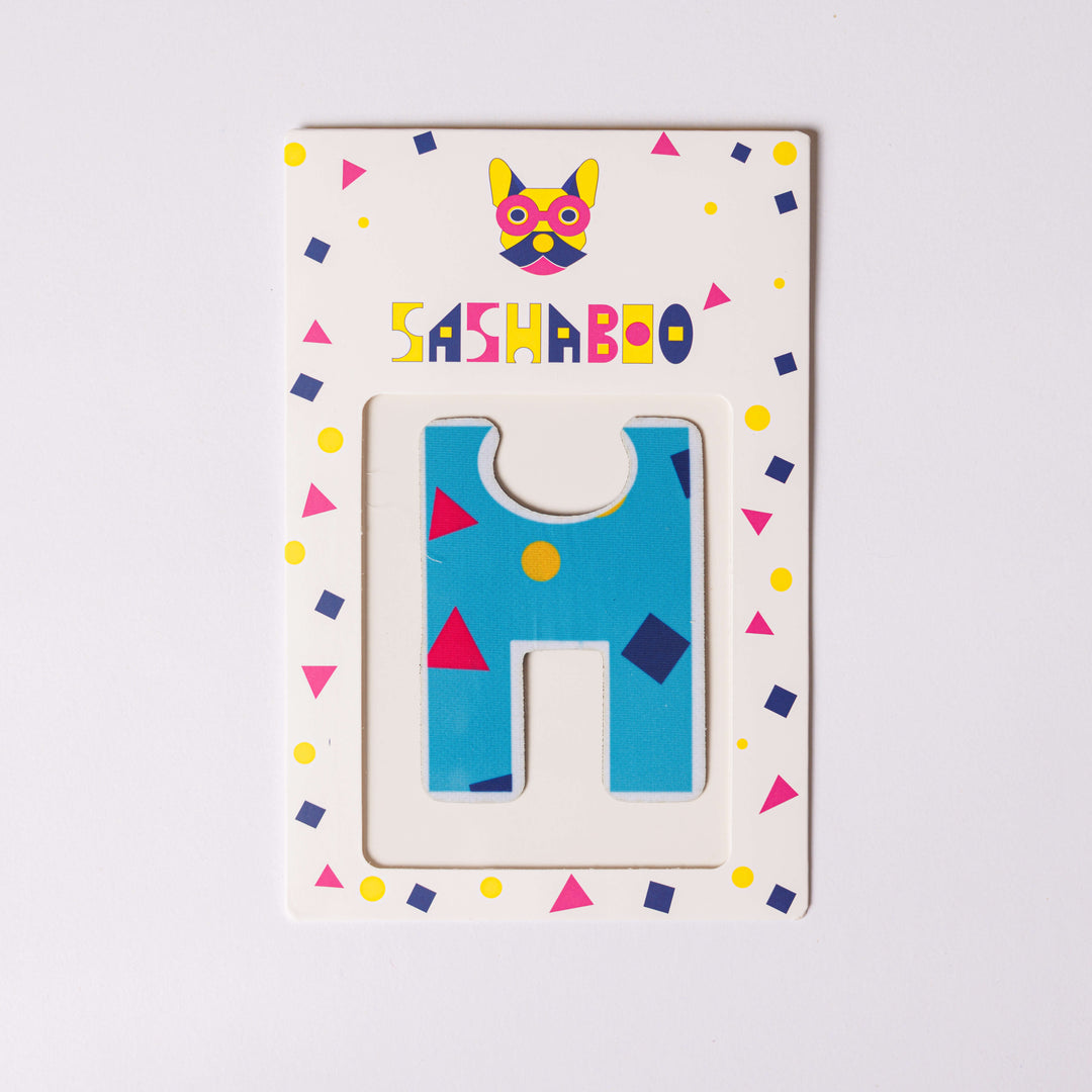 Letter H reusable alphabet patch for kids learning letters spelling names and creative educational play