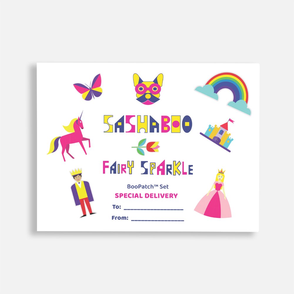 Fairy Sparkle™ BooPatch™ Set – Unicorn & Princess Patches