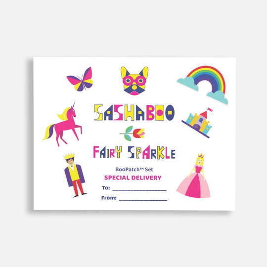 Fairy Sparkle™ BooPatch™ Set – Unicorn & Princess Patches