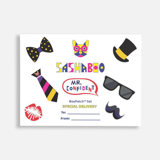 Mr. Confident™ BooPatch™ Set – Kids Dress-Up Patches