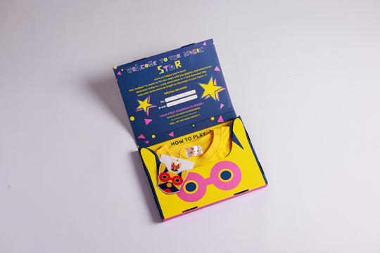 TeeBoo™ Oversized Kids Shirt – With StickyBooPad™ Zones