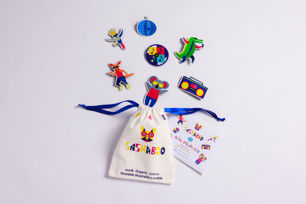 Aussie Animals Disco™ BooPatch™ Set