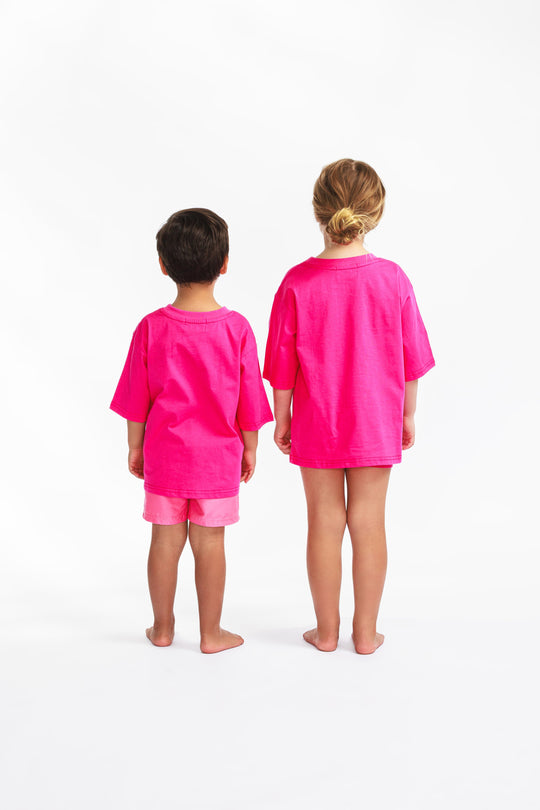 TeeBoo™ Oversized Kids Shirt – With StickyBooPad™ Zones