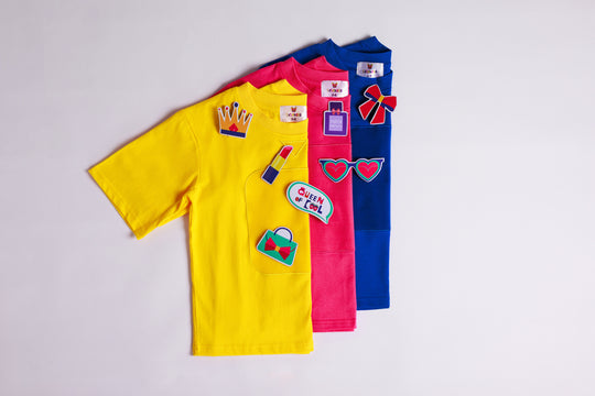 Queen of Cool™ BooPatch™ Set – Fashion Patches for Kids